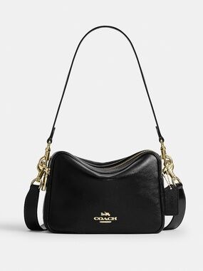 Coach Carey Crossbody Bag w/Authentic Coach charm & dust bag